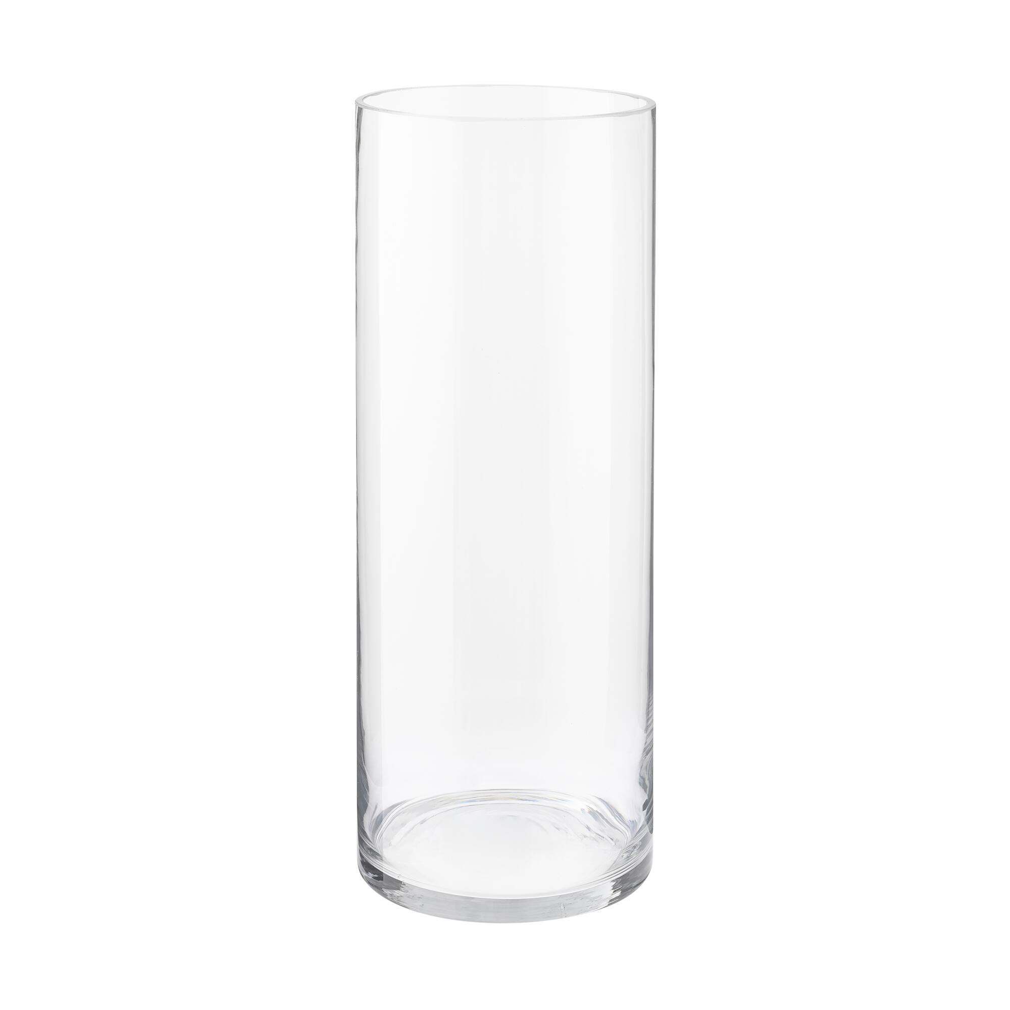 12 Pack: 18" Cylinder Glass Vase by Ashland®
